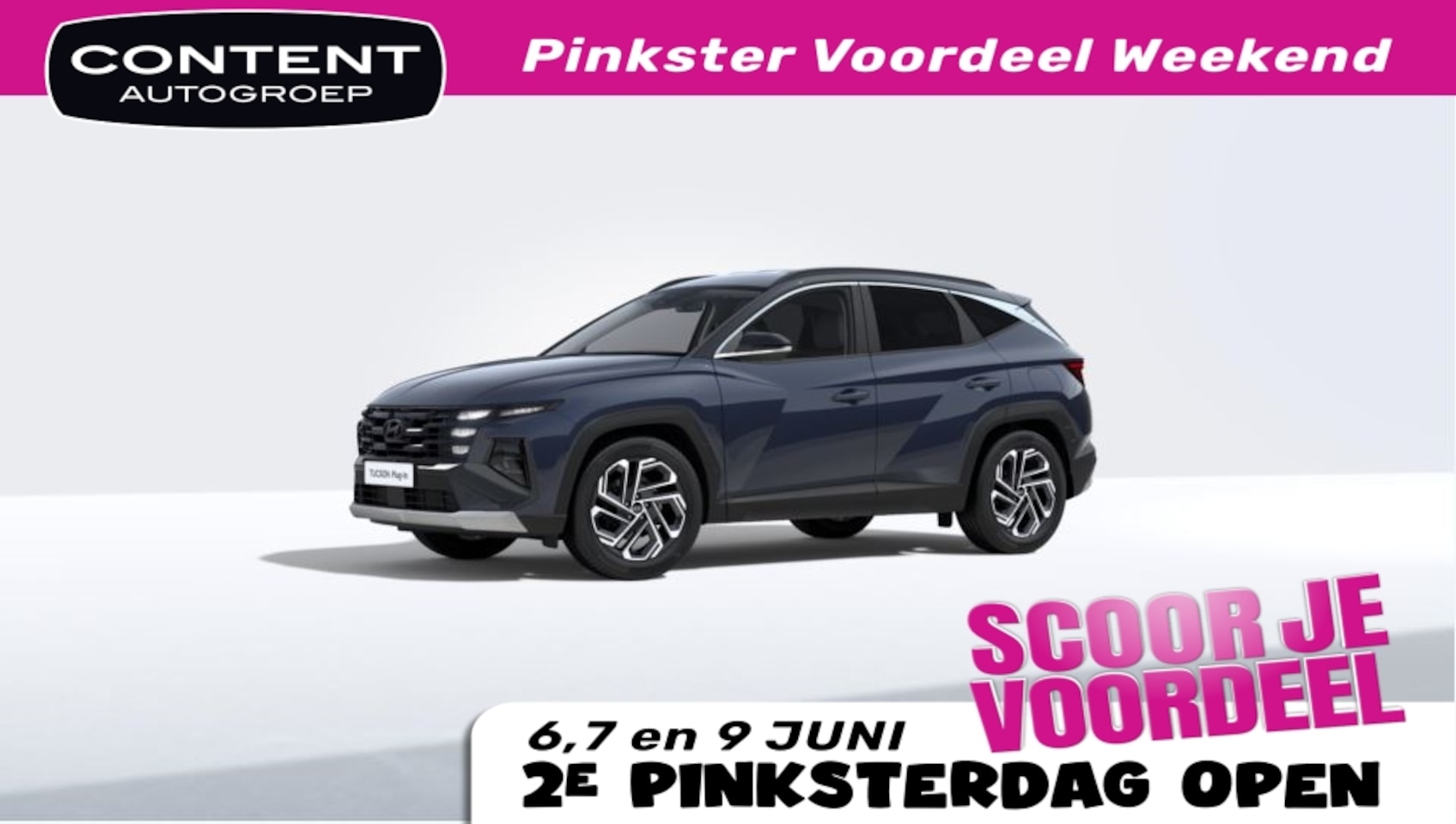 Hyundai Tucson - 1.6 T-GDi PHEV 252pk 2WD Aut Comfort Smart Two Tone I Voorraadvoordeel! - AutoWereld.nl