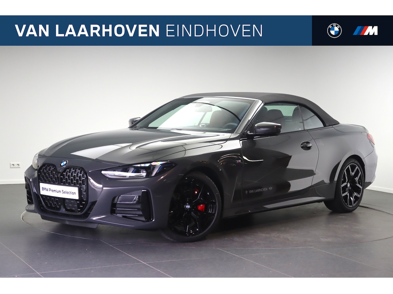 BMW 4-serie Cabrio - 430i xDrive High Executive M Sport Automaat / Air Collar / Adaptieve LED / Comfort Access - AutoWereld.nl