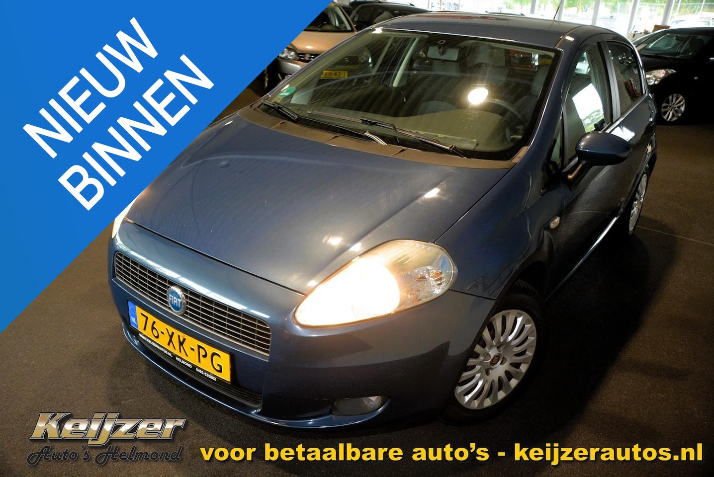 Fiat Grande Punto - 1.4 Dynamic AUTOMAAT! - AutoWereld.nl
