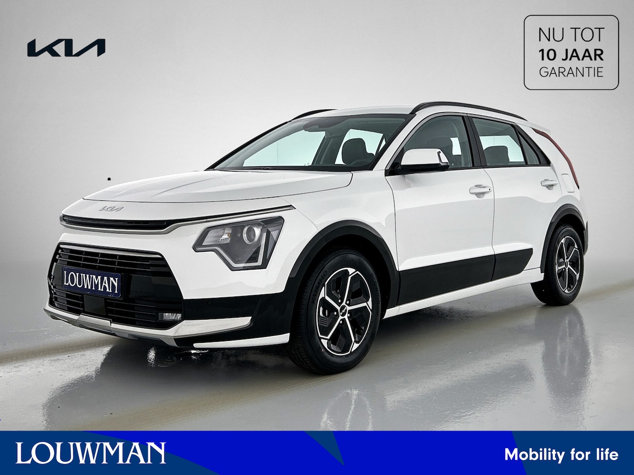 Kia Niro - 1.6 GDi Hybrid DynamicLine Half lederen bekleding | Climate Control | Apple Car Play | Nav - AutoWereld.nl