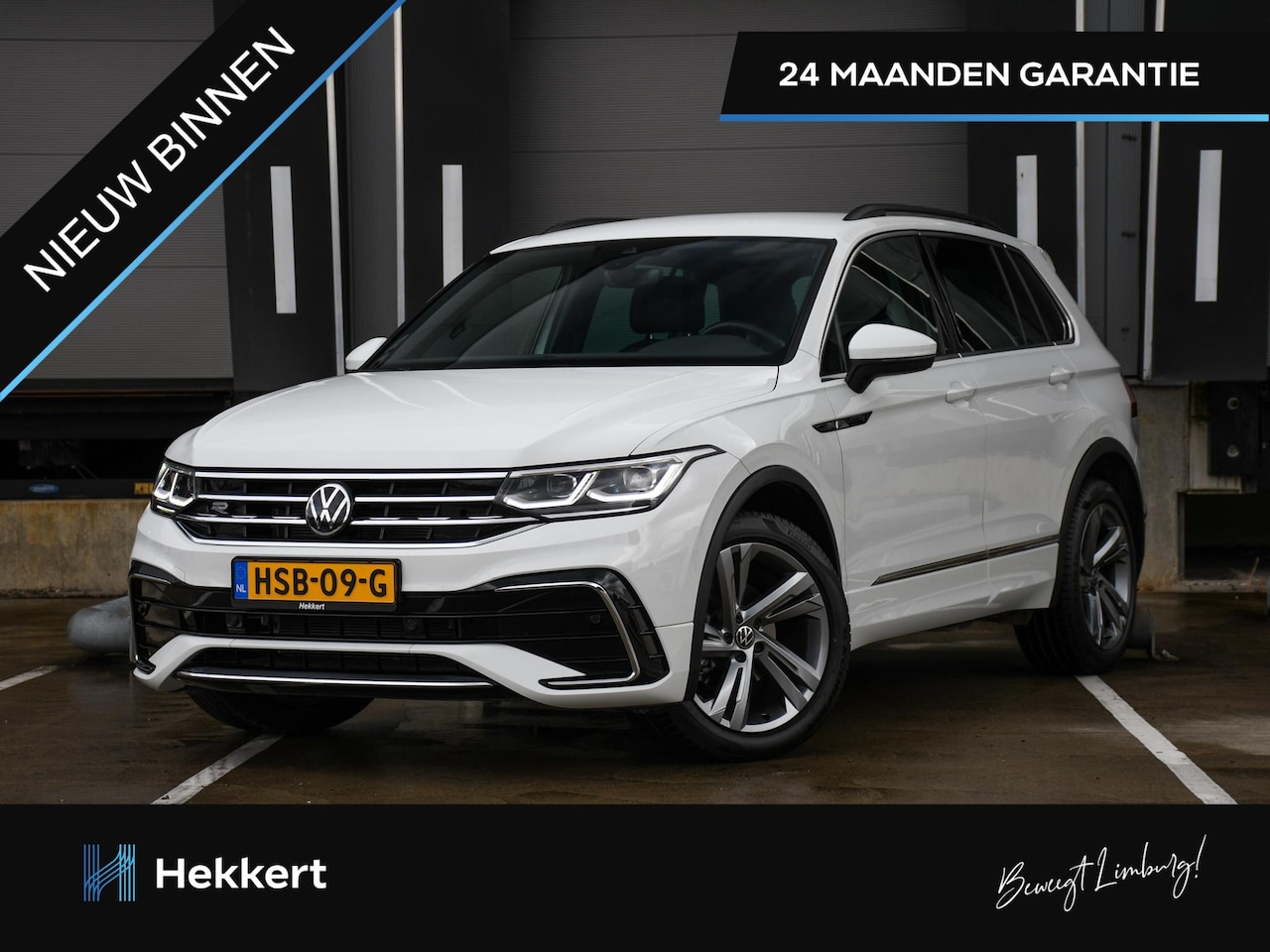 Volkswagen Tiguan - R-Line 1.5 TSI 150ok Automaat 19''LM | DODE HOEK | NAVI | ADAPT. CRUISE | PDC + CAM. | APP - AutoWereld.nl