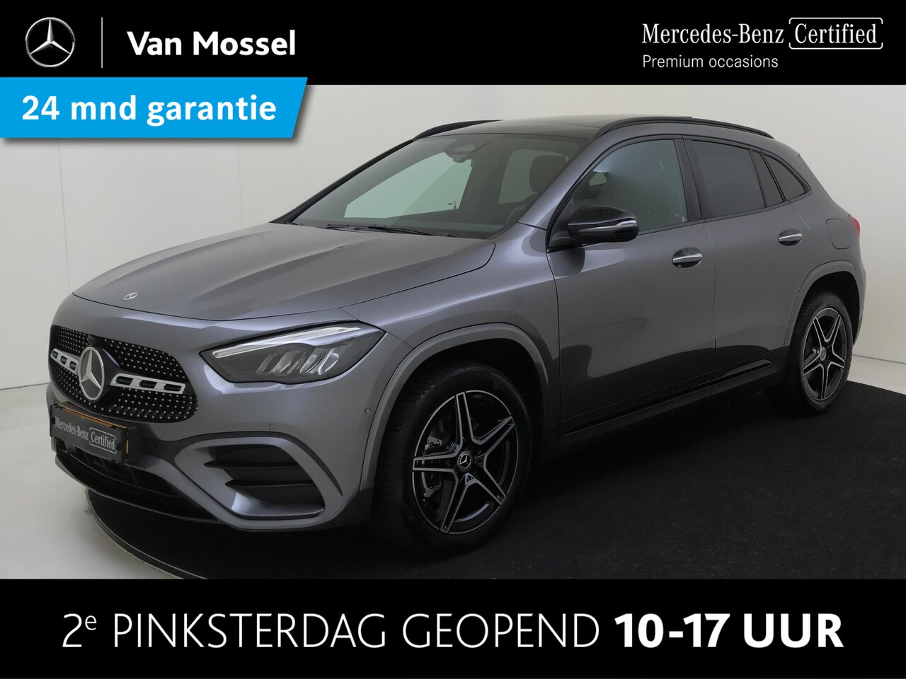 Mercedes-Benz GLA-Klasse - 250 e AMG Line / Stoelverwarming / Achteruitrijcamera / Panaroma-schuifdak / Night-Pakket - AutoWereld.nl