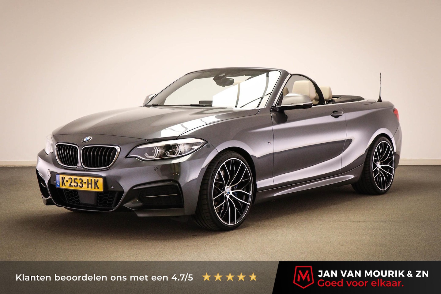 BMW 2-serie Cabrio - M240i xDrive M-Sport High Executive | AUDIO MEDIA PACK | HARMAN KARDON |DAB | APPLE | CAME - AutoWereld.nl