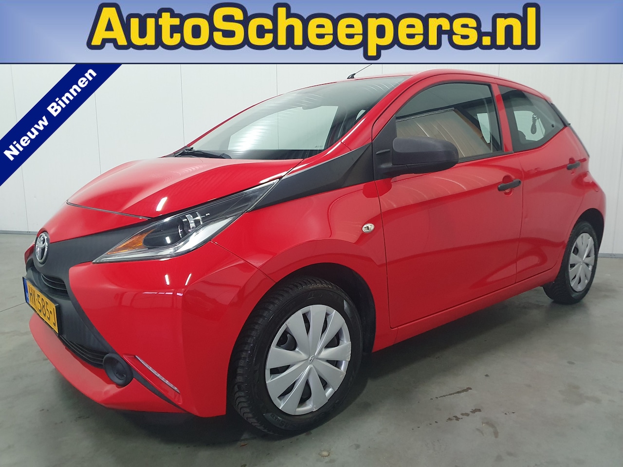 Toyota Aygo - 1.0 VVT-i x-now AIRCO/LIMITER/EL.PAKKET - AutoWereld.nl