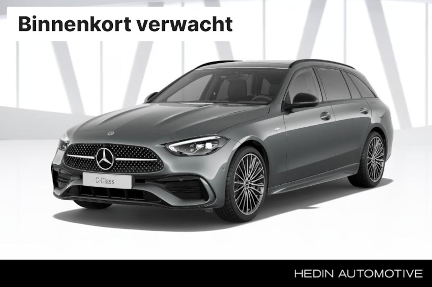 Mercedes-Benz C-klasse Estate - C 300e Automaat Business Solution AMG | Comfortpakket Plus | Nightpakket | Trekhaak - AutoWereld.nl