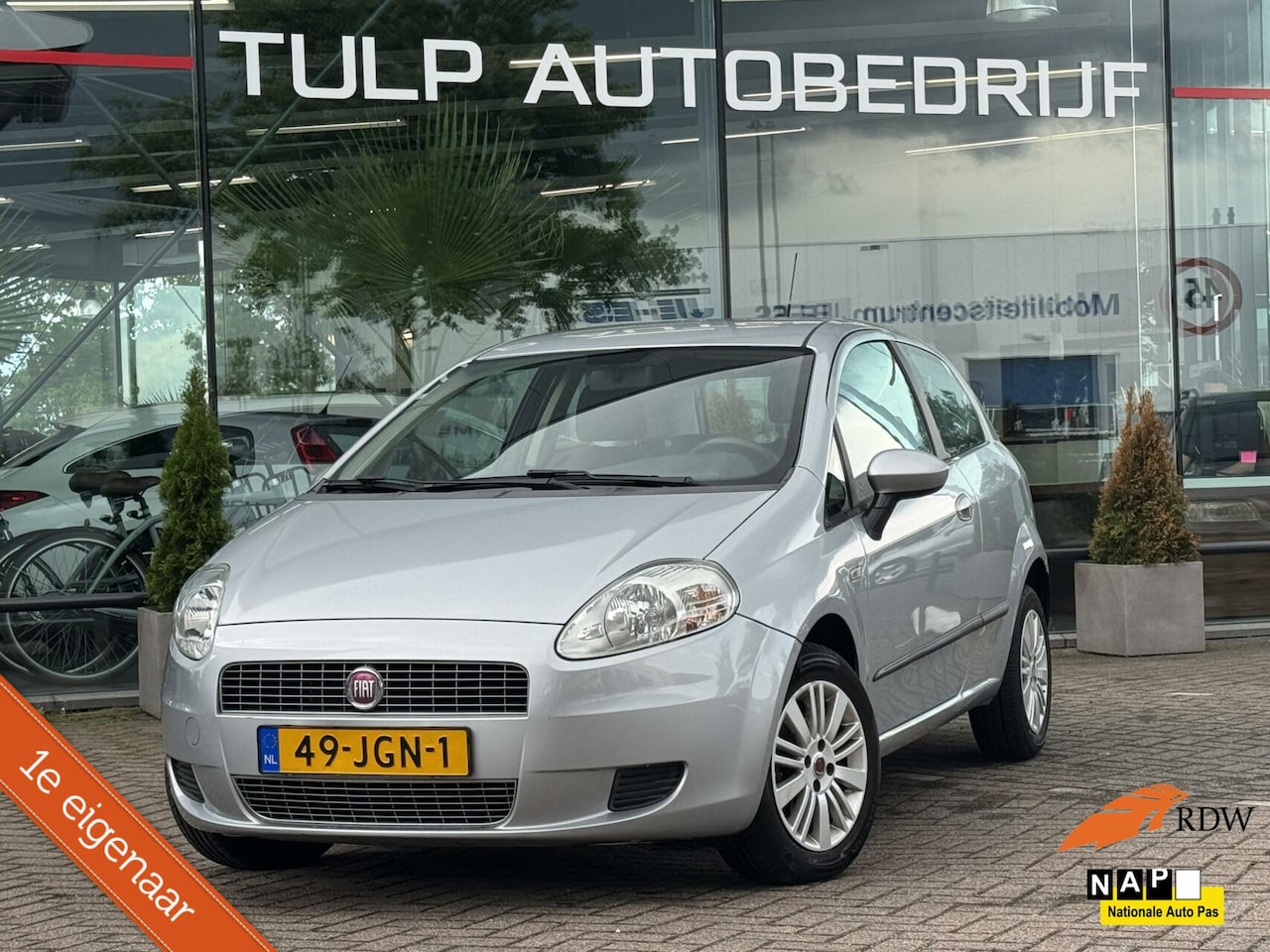 Fiat Grande Punto - 1.4 Ed. Lusso Airco 1e Eig Dealer NAP - AutoWereld.nl
