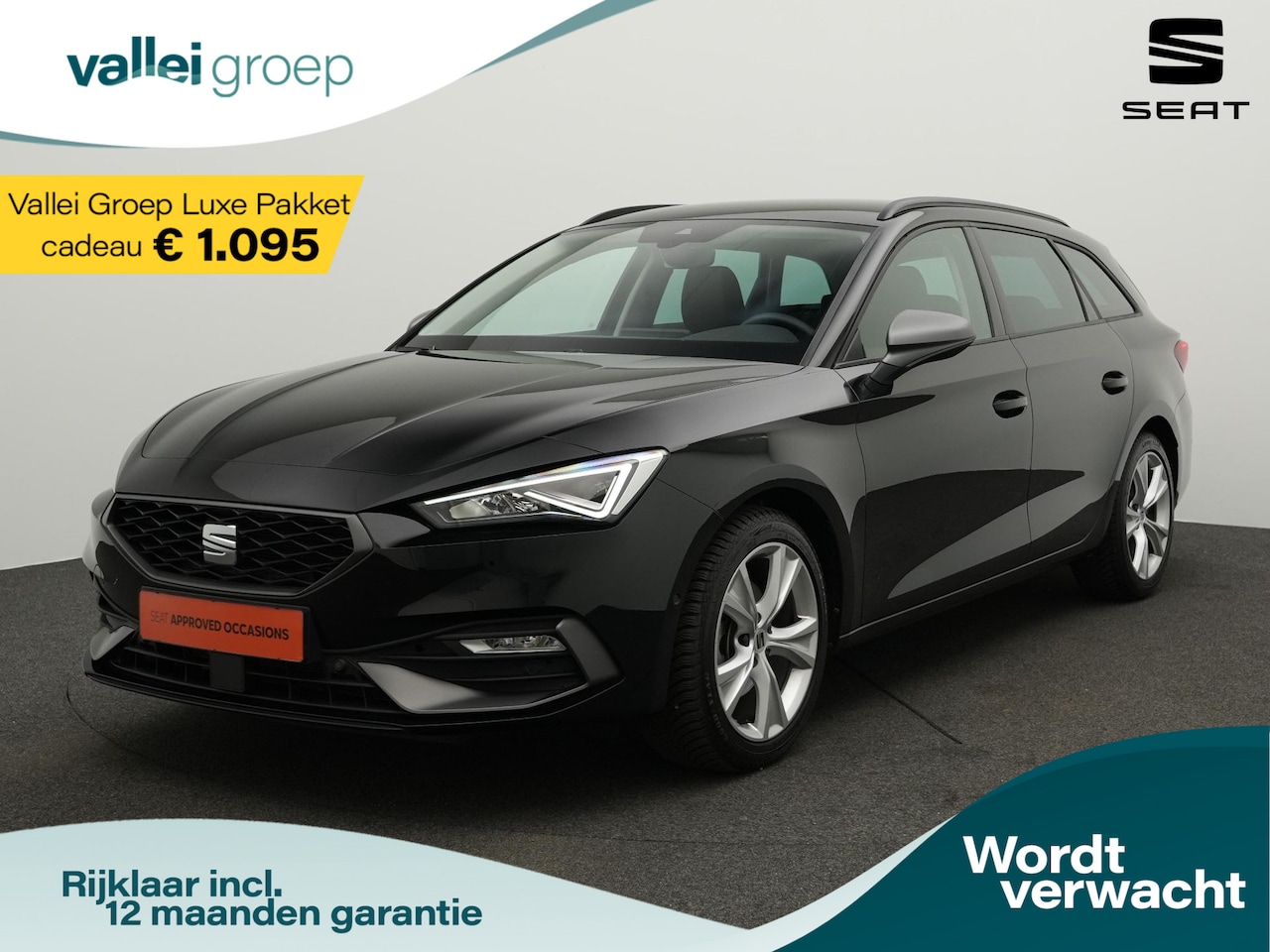 Seat Leon Sportstourer - 1.5 eTSI 150 pk DSG FR Business Intense | Stuur-/stoelverwarming | Achteruitrijcamera | Na - AutoWereld.nl