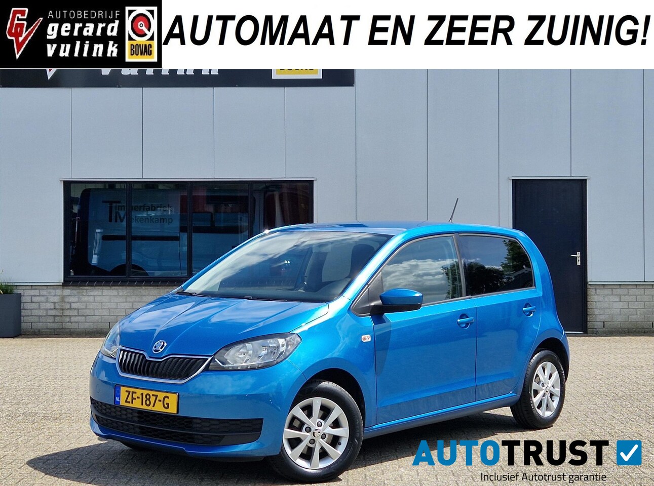 Skoda Citigo - 1.0 Ambition AUTOMAAT CRUISE AIRCO - AutoWereld.nl