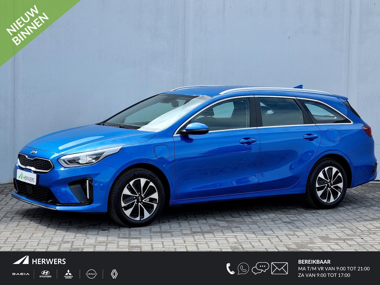 Kia Cee'd Sportswagon - Ceed 1.6 GDI PHEV DynamicLine Automaat / Fabrieksgarantie tot 26-10-2028 / Navigatie / Cam - AutoWereld.nl