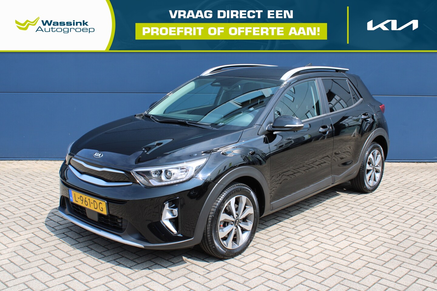 Kia Stonic - 1.0 T-GDi MHEV 100pk DynamicPlusLine | Climate Control | Camera | Cruise Control | Apple C - AutoWereld.nl