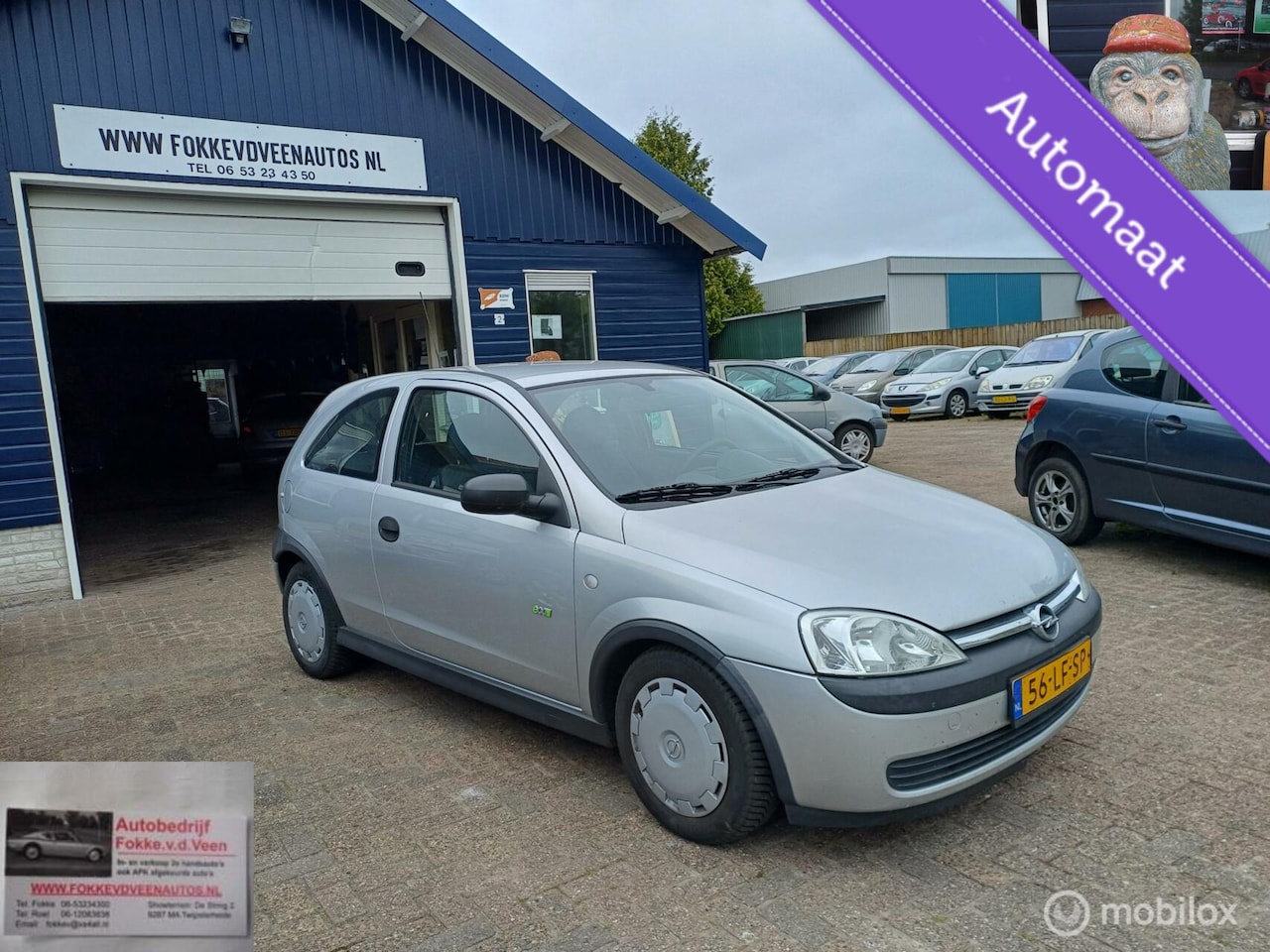 Opel Corsa - 1.2-16V AUTOMAAT Garantie, alle inruil mogelijk - AutoWereld.nl
