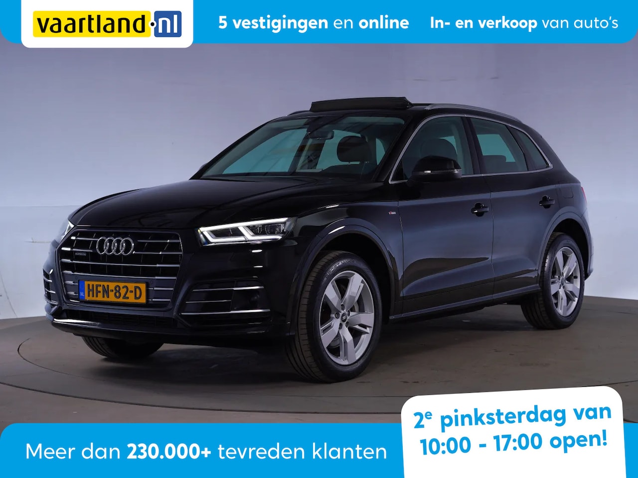Audi Q5 - 55 TFSIe 367pk Quattro S-line Aut [ Panorama Virtual Stoelverwarming Nav ] - AutoWereld.nl