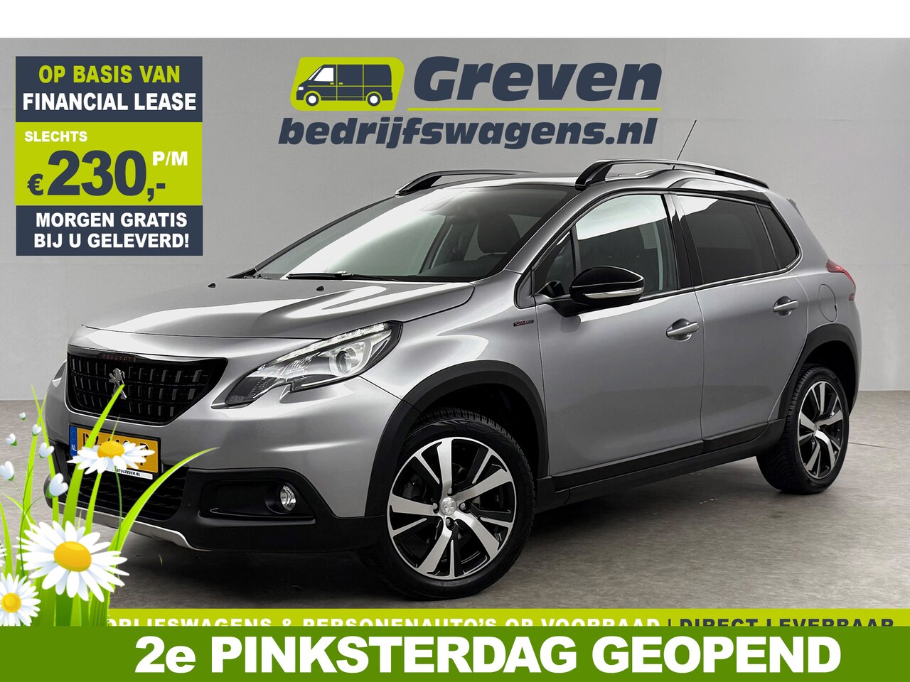 Peugeot 2008 - 1.2 110PK PureTech GT-Line Sfeerverl. Camera Carplay LED Pano Trekhaak Clima Cruise Navi P - AutoWereld.nl