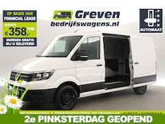 Volkswagen Crafter - 30 2.0 TDI L3H2 177PK 3000KG Trekgew. Automaat DSG Airco Cruise Carplay 2xSchuifdeur Navi