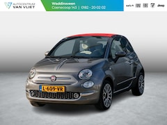 Fiat 500 C - 1.2 Star 500 1.2 Lounge l Rosso Cabriodak l Automaat