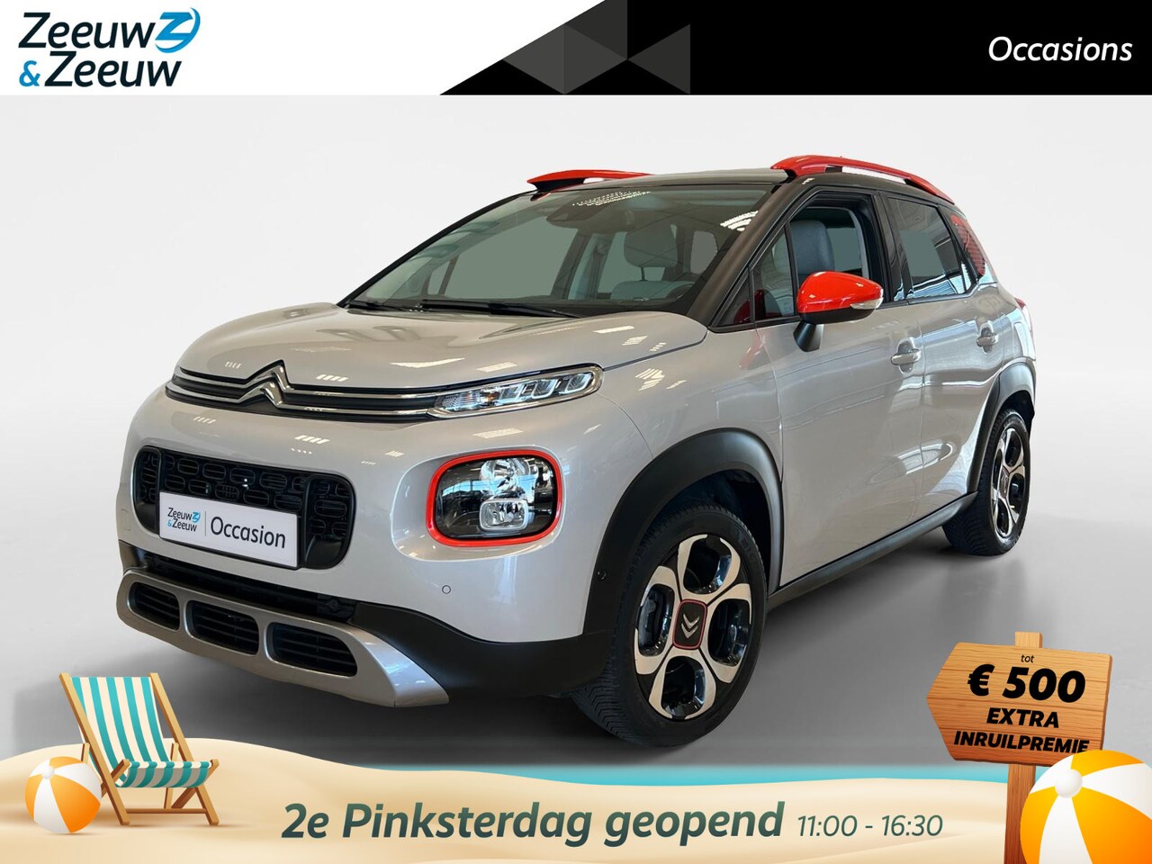 Citroën C3 Aircross - 1.2 AUTOMAAT | SHINE | PANODAK | NAVI | CAMERA | - AutoWereld.nl