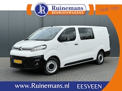 Citroën Jumpy - 2.0 BlueHDI 123 PK / L3H1 / 1e EIG. / DUBBELE CABINE 6-PERS / AIRCO / CRUISE / CAMERA