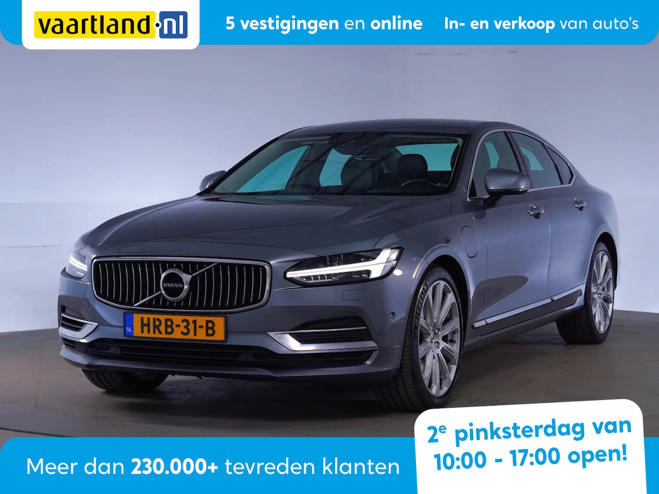Volvo S90 - 2.0 T8 Twin Engine Inscription [ Leder Stoelventilatie&-verwarming Apple/Android ] - AutoWereld.nl
