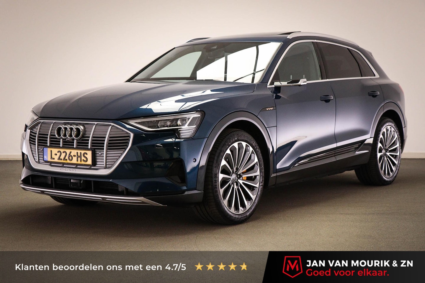 Audi e-tron - e-tron 55 quattro 95 kWh | PANOAMADAK | MATRIX LED | HEAD UP | 360 CAMERA | TREKHAAK AFNEE - AutoWereld.nl