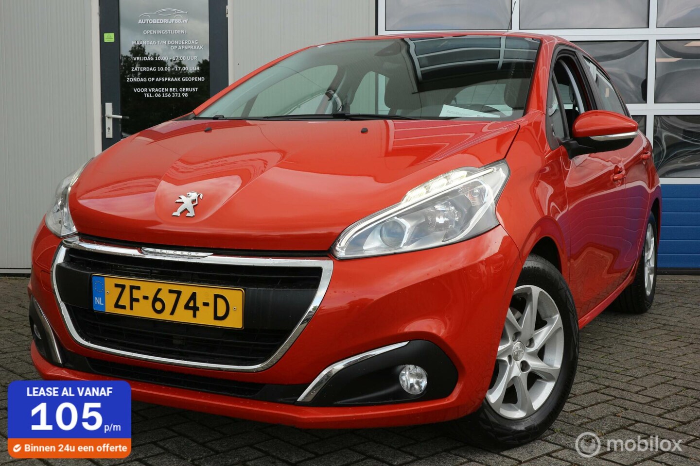 Peugeot 208 - 1.2 PureTech Blue Lease Executive AIRCO/CRUISE - AutoWereld.nl