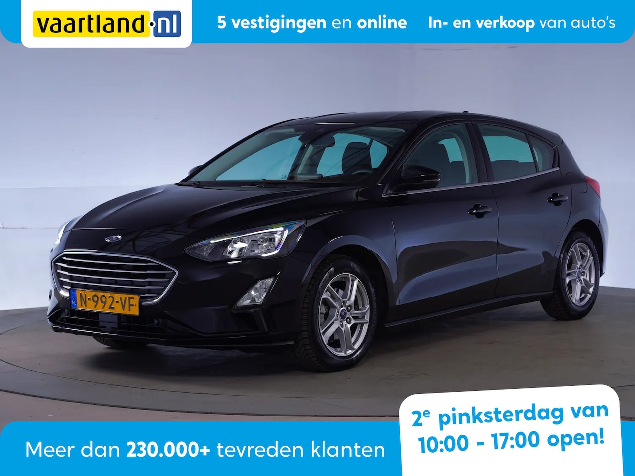 Ford Focus - 1.0 EcoBoost Hybrid 125pk Edition Business 5-drs [ Navi Apple Carplay/Android Auto ] - AutoWereld.nl