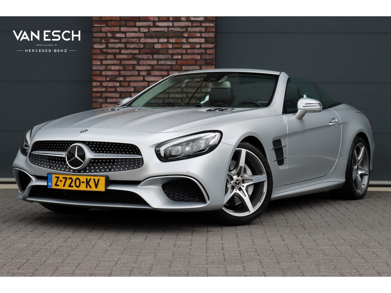 Mercedes-Benz SL-klasse Cabrio - 400 AMG Line Aut9 | Panoramadak | Harman&Kardon | Stoelverwarming/-ventilatie | Soft-Close - AutoWereld.nl