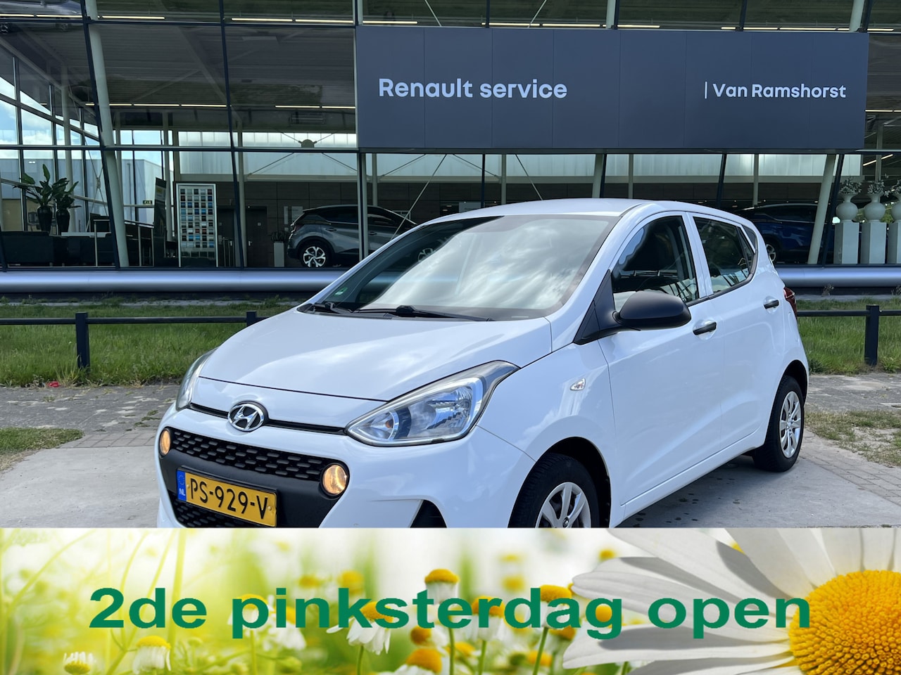 Hyundai i10 - 1.0i i-Motion / Elek. Ramen V / Airco / Radio / NAP / 2e Pinksterdag Open 09.00 - 17.00 uu - AutoWereld.nl