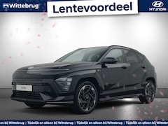 Hyundai Kona Electric - N Line 65.4 kWh Volledig Elektrisch met Navigatie, Lederen bekleding en Stoelverwarming Ui