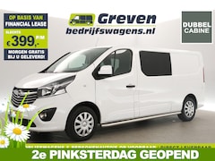 Opel Vivaro - 1.6 CDTI L2H1 | MARGE | Dubbele Cabine | 6 Persoons | LED Airco Cruise Trekhaak Navi PDC E