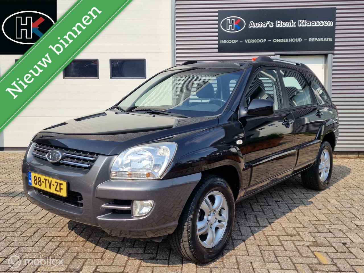 Kia Sportage - 2.0 CVVT X-ecutive Clima Leder/stof Trekhaak NL - AutoWereld.nl