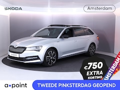 Skoda Superb Combi - 1.4 TSI iV Sportline Business 218 pk | Verlengde garantie | Navigatie | Panoramadak | Park