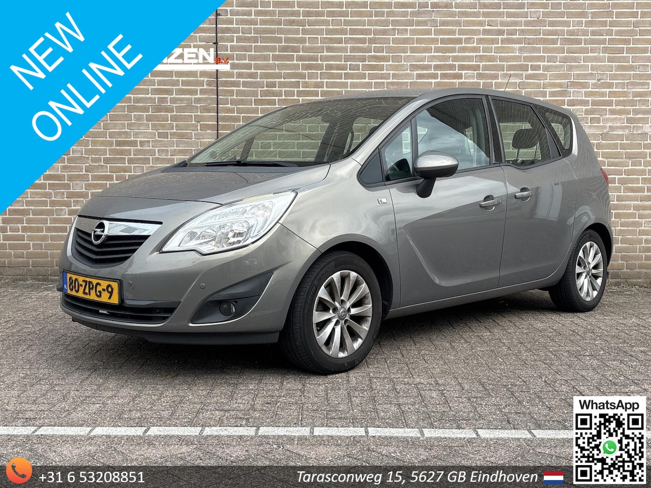 Opel Meriva - 1.4 Turbo Edition LPG | Leder | Airco | Cruise | PDC | - AutoWereld.nl