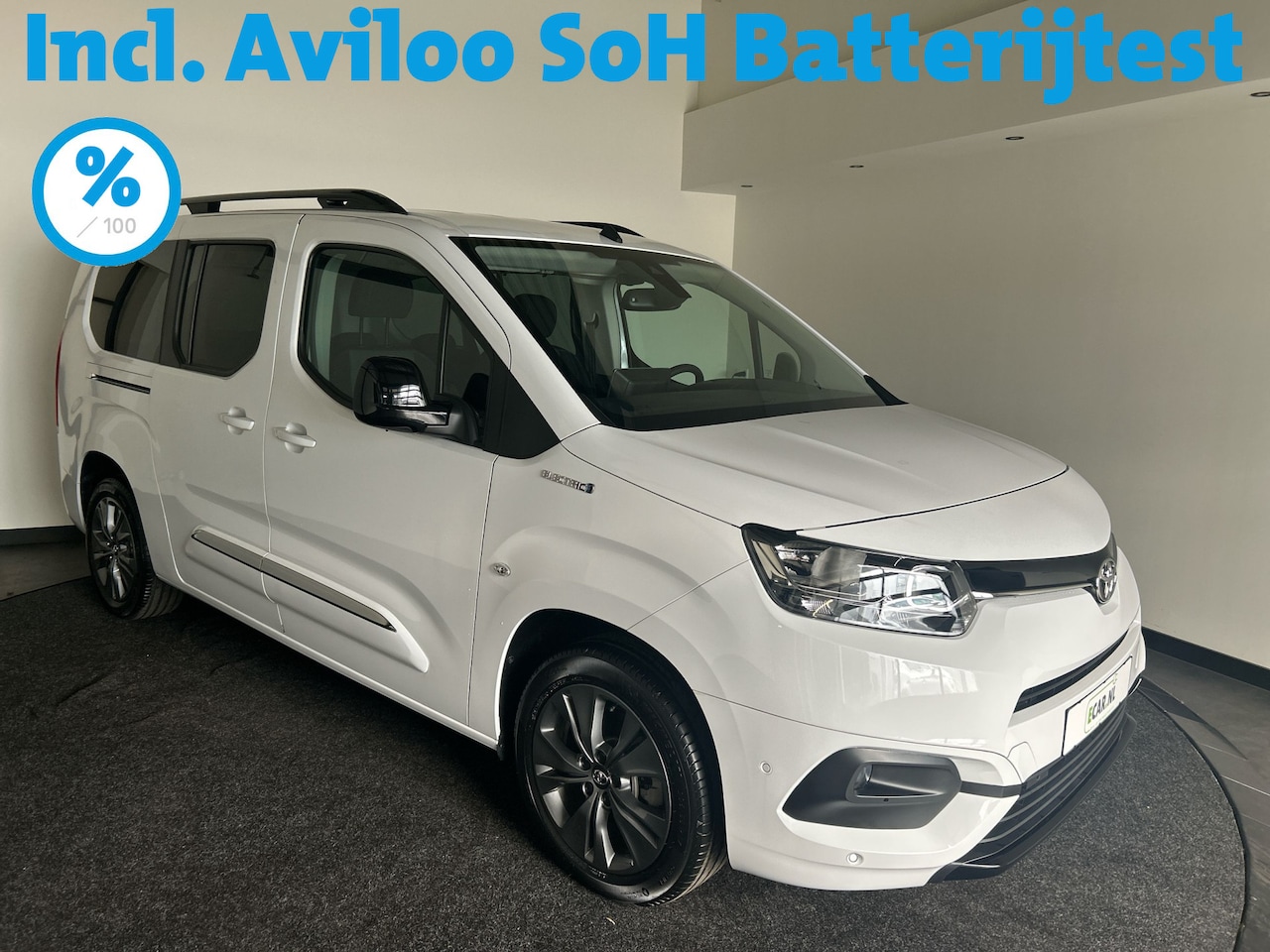 Toyota PROACE CITY Verso Electric - | Family L2 50 kWh | Navigatie | Airco | Fabrieksgarantie | Soh (batterijcheck) 100 % - AutoWereld.nl
