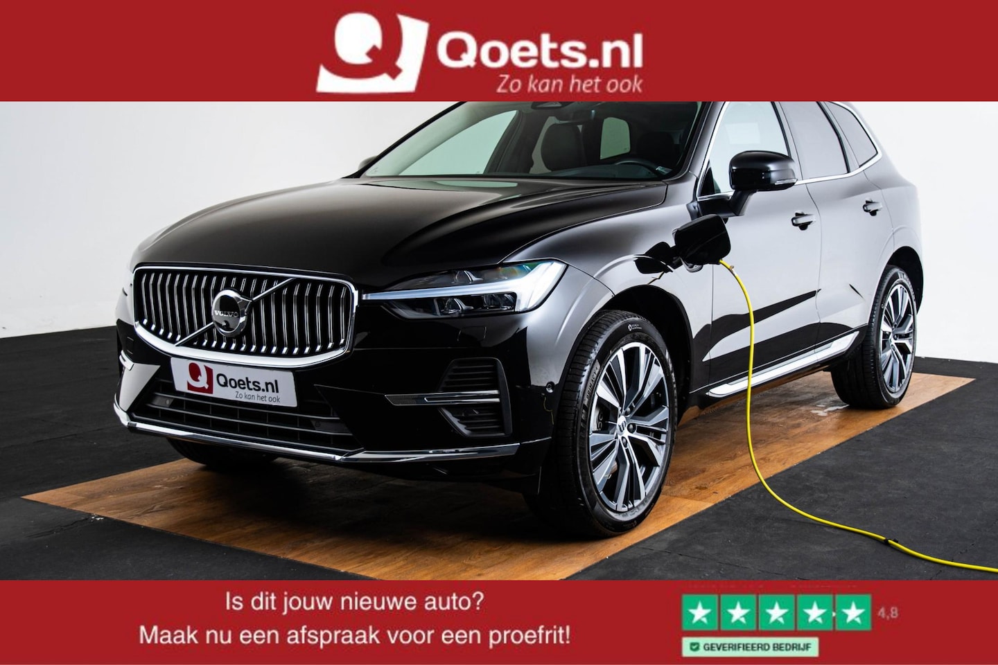 Volvo XC60 - 2.0 T6 Plug-in hybrid AWD Inscription Panoramadak - Stoelverwarming voor - Stuurwielverwar - AutoWereld.nl