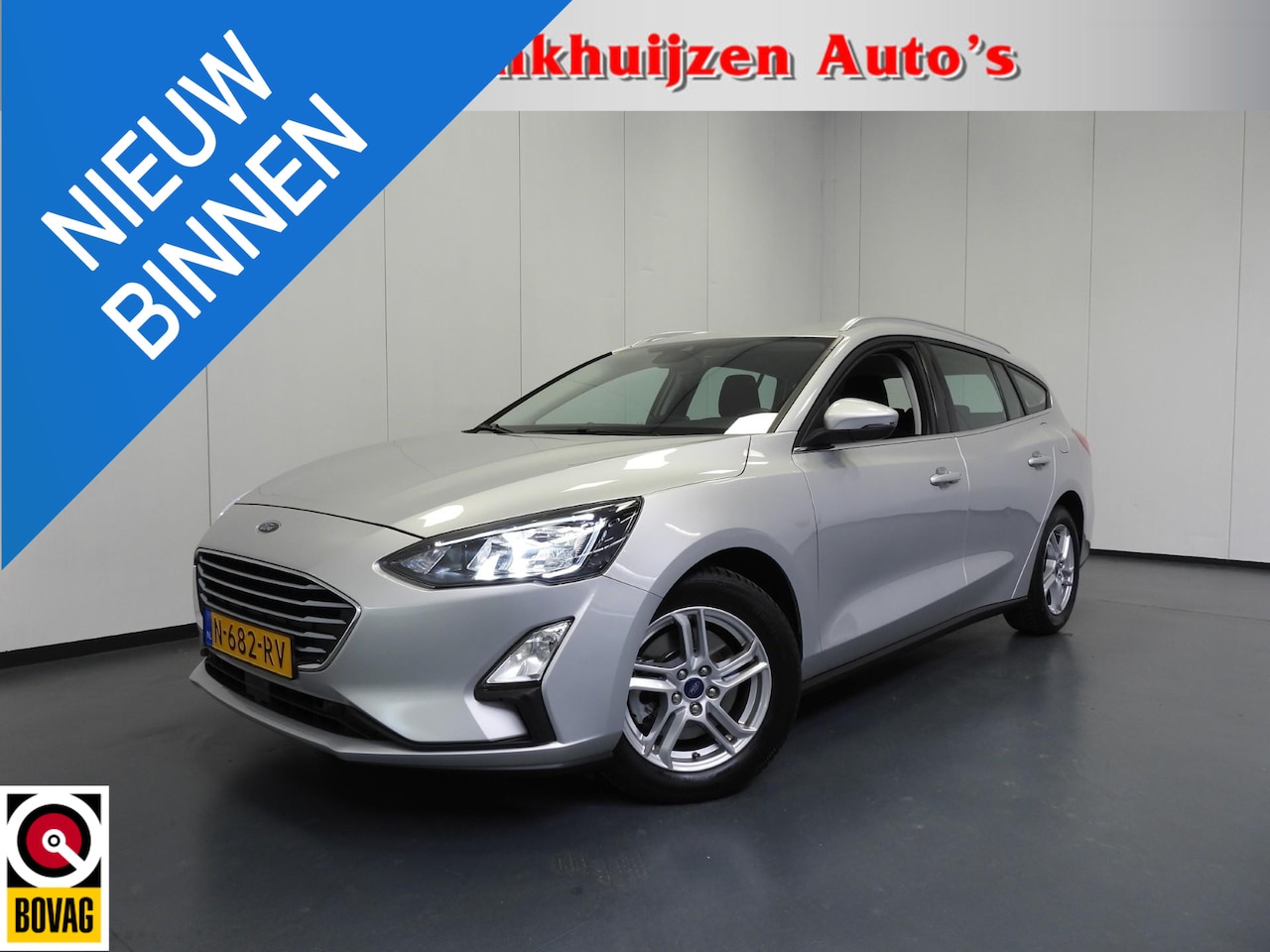 Ford Focus Wagon - 1.0 EcoBoost Hybrid Trend Business NAVI/CAMERA/CRUISE/LED/16"LMV! - AutoWereld.nl