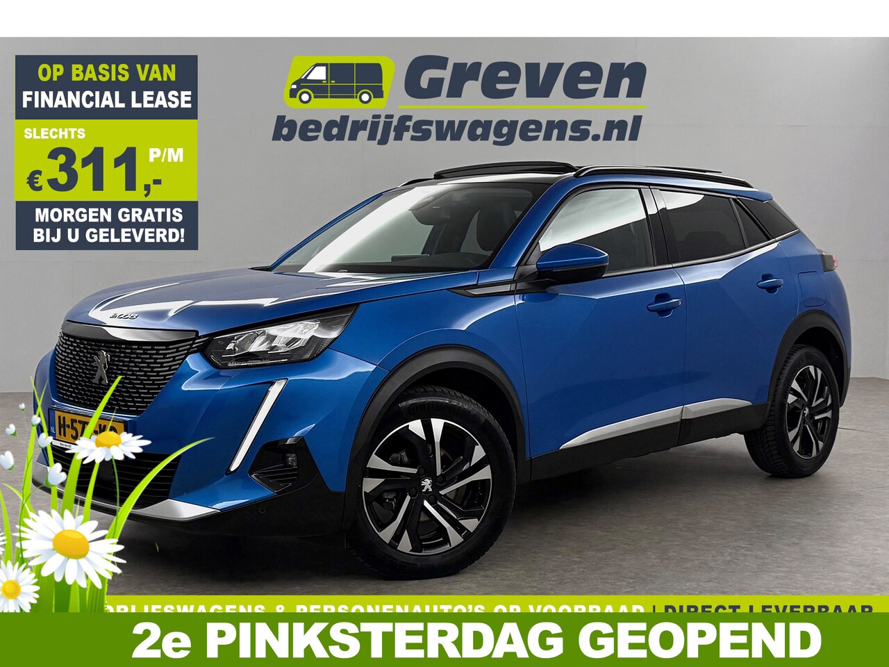 Peugeot 2008 - 1.2 PureTech Allure Pano 360Camera Carplay LED Virtual Clima Cruise Navi PDC 17''LMV - AutoWereld.nl
