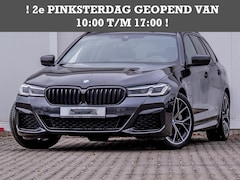BMW 5-serie Touring - 530e M-SPORT * LASER, LEDER, PANORAMA, TREKH, SOPHISTO GRAU * € 37.000, = onder NP - Ex BM