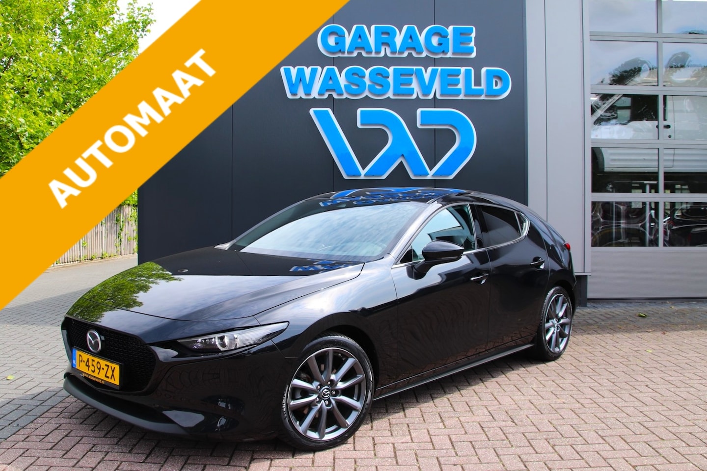 Mazda 3 Sport - Hatchback e Skyactiv-G M 150pk Hybrid Sportive Bose/Stuur/stoelverwarming/CarPlay/ACC/Head - AutoWereld.nl