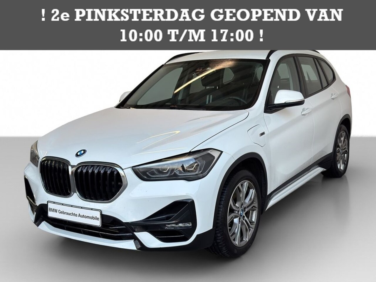 BMW X1 - xDrive25e SPORTLINE ** LED, NAVI+, HALF-LEDER, TREKH, 18-inch LMV, SPIEGEL-PACK ** 1e EIG - AutoWereld.nl