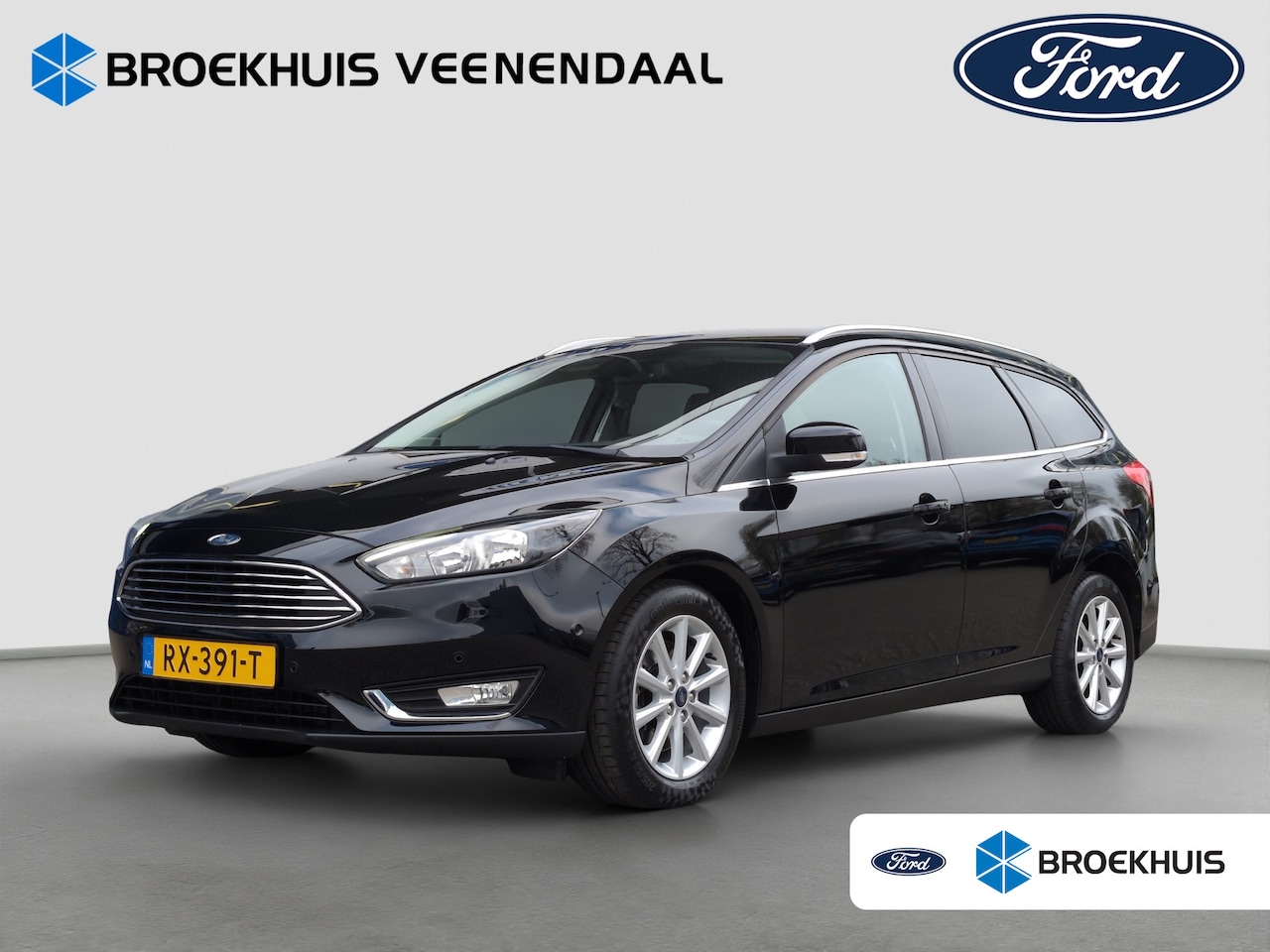 Ford Focus Wagon - 1.5 Titanium | Trekhaak | Cruise Control | Parkeersensoren - AutoWereld.nl
