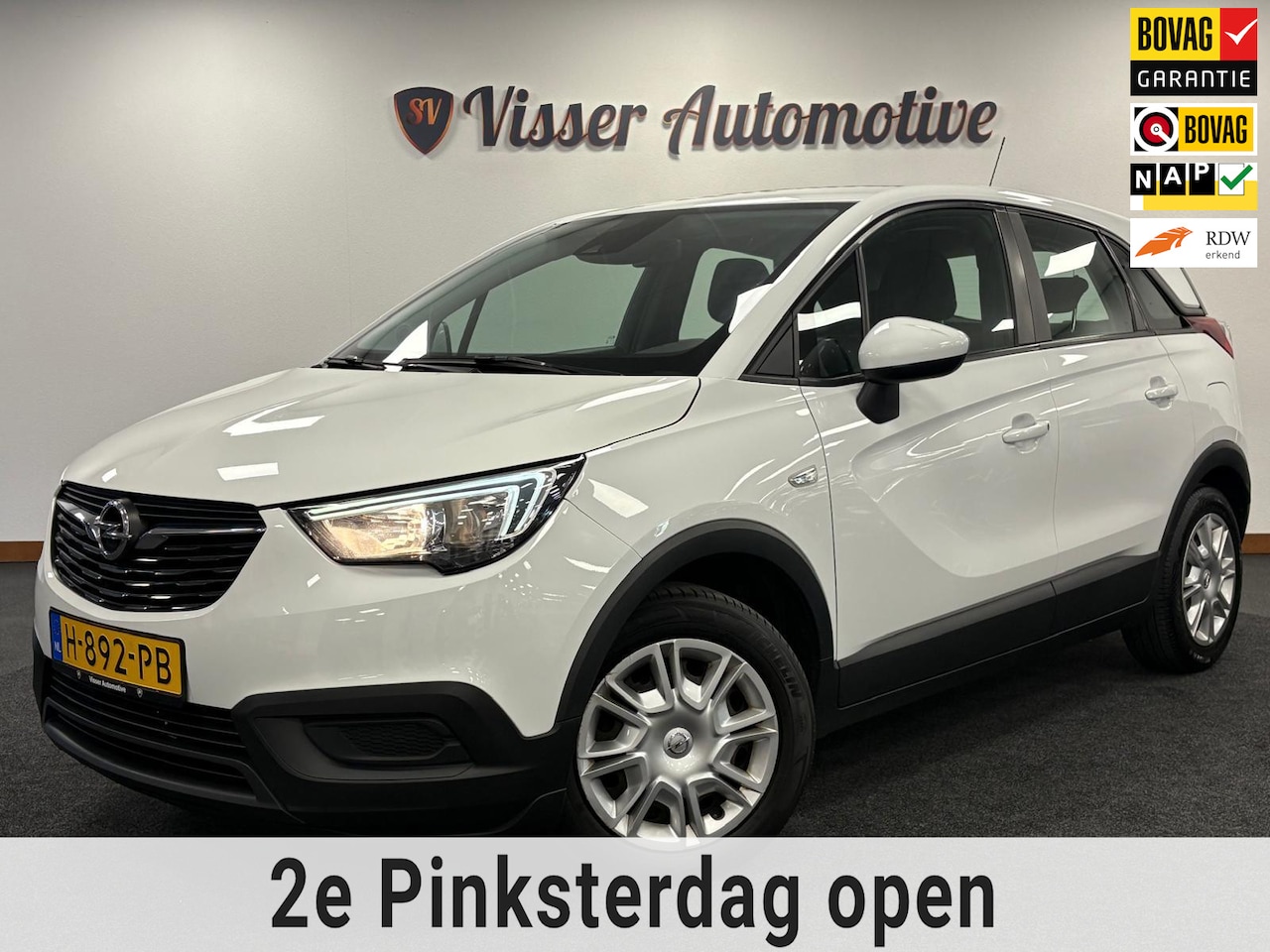 Opel Crossland X - 1.2 Edition*Nationale Auto Pas*NAP*Airco*Cruise-Control*Led*PDC* - AutoWereld.nl