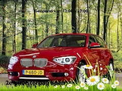 BMW 1-serie - 118i High Executive | Stoelverwarming | Parkeersensoren Achter | Stop/Start systeem | Blue