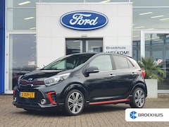 Kia Picanto - 1.2 CVVT GT-Line | Navigatie | Leder | Camera | Stoel/Stuurverwarming | Achteruitrijcamera