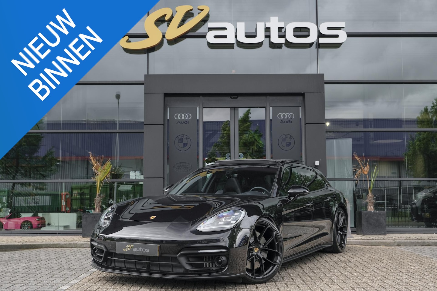 Porsche Panamera Sport Turismo - 2.9 4S 560pk E-Hybrid Facelift Panoramadak *BTW* Luchtvering Softclose Bose 21" LMV Camera - AutoWereld.nl