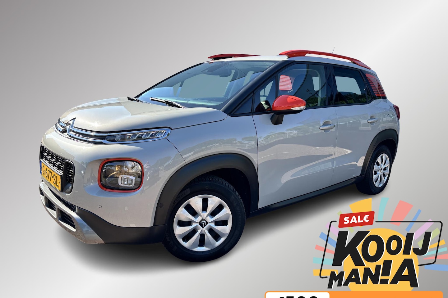 Citroën C3 Aircross - 1.2 PureTech S&S Shine Schuif/ kanteldak ,Trekhaak,Stoelverwarming,Apple Carplay Android A - AutoWereld.nl