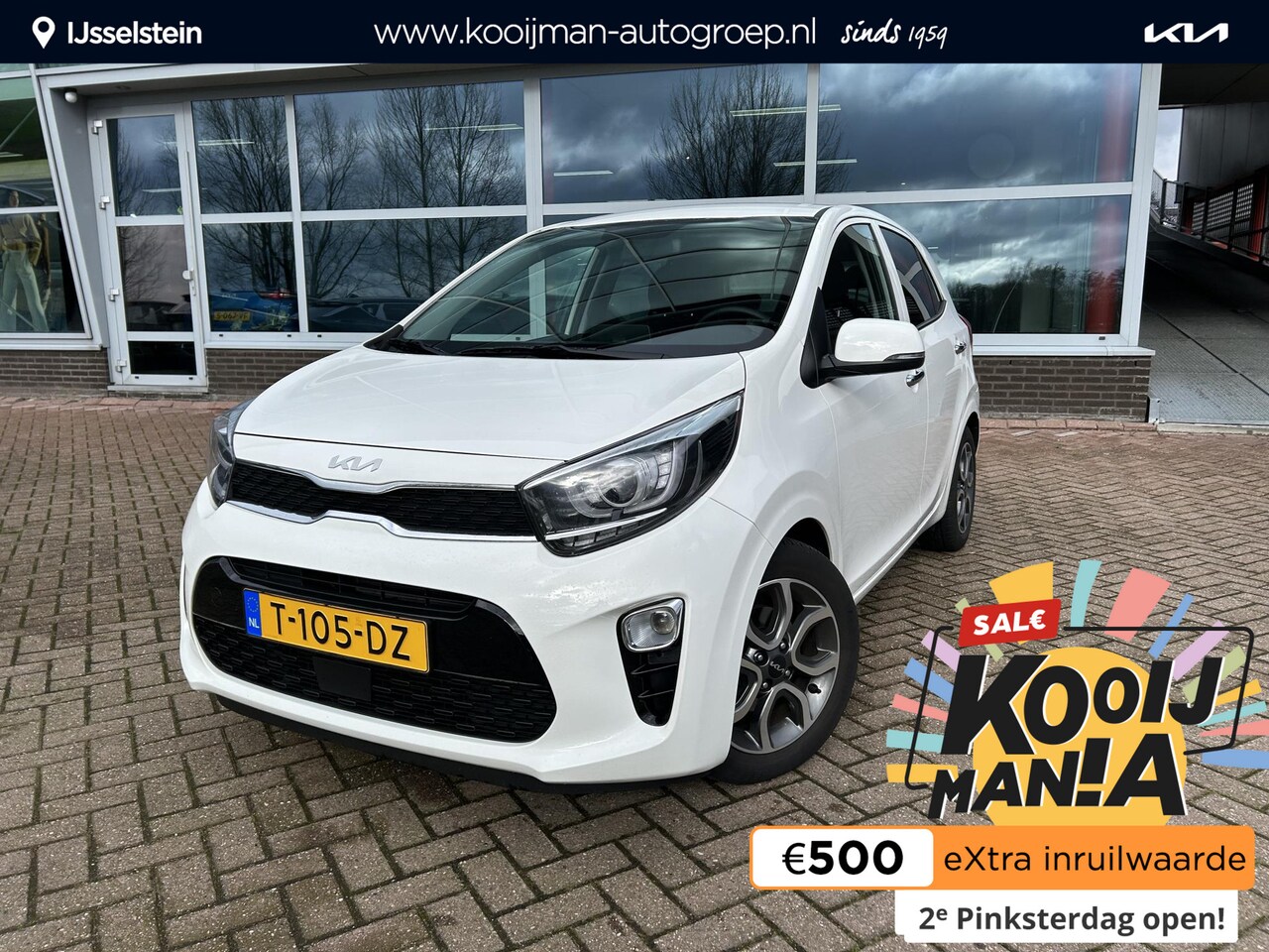 Kia Picanto - 1.0 DPi DynamicPlusLine | Lage KM Stand | Navigatie | Keyless entry- & start | Cruise cont - AutoWereld.nl