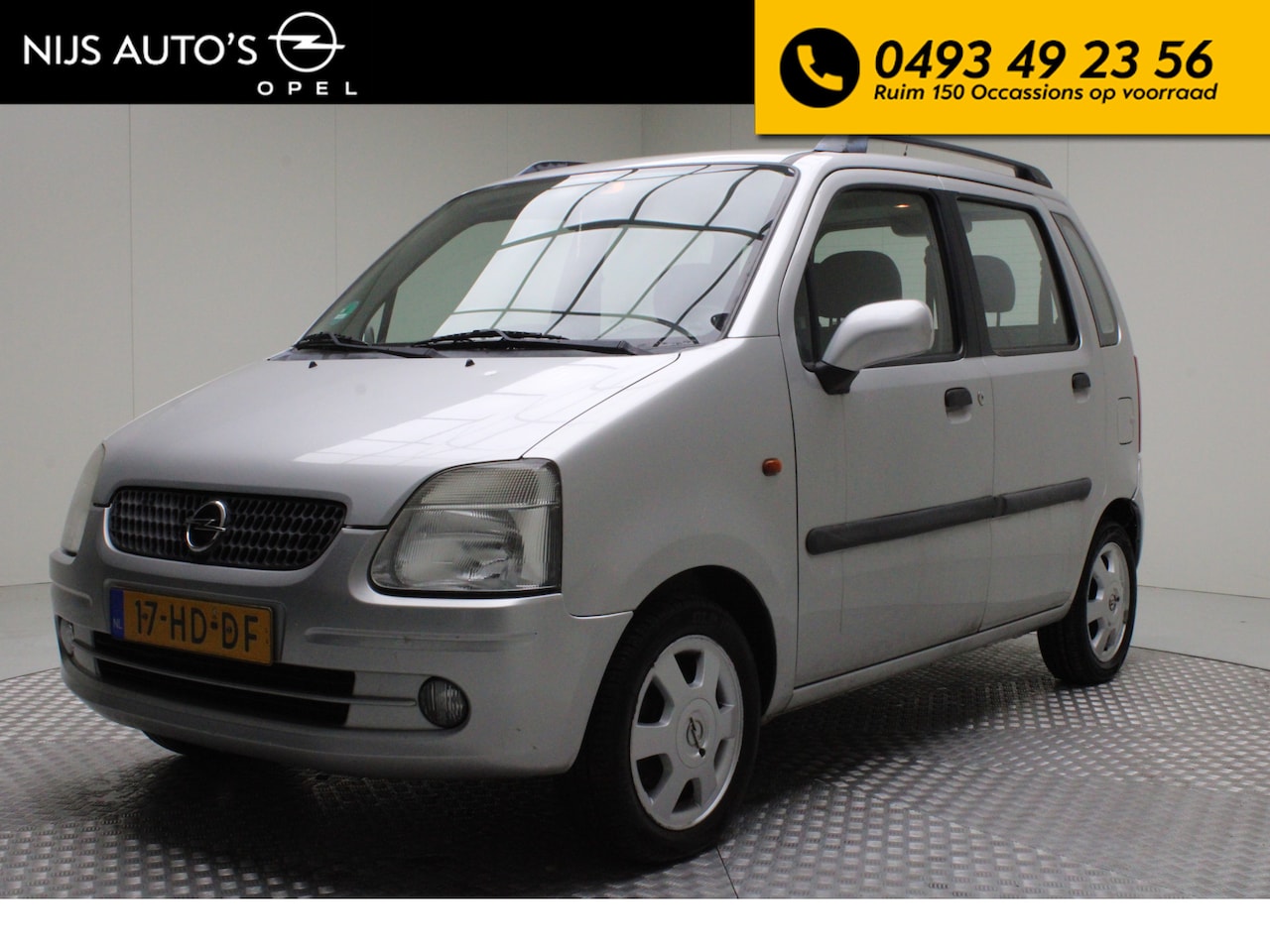 Opel Agila - 1.2-16V Elegance | meeneemprijs | APK tot 11-03-2026 | trekhaak | radio cd - AutoWereld.nl