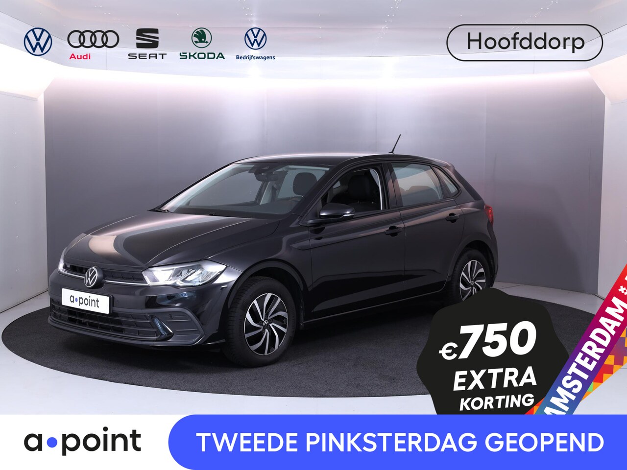 Volkswagen Polo - 1.0 TSI Life Business 95 pk Automaat (DSG) | Verlengde garantie | Navigatie | Parkeersenso - AutoWereld.nl