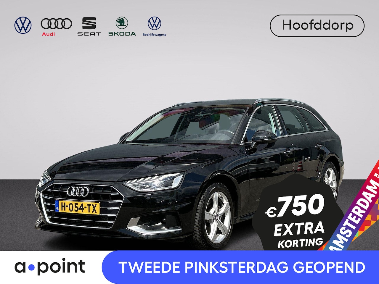 Audi A4 Avant - 35 TFSI Launch edition Business 150pk S-tronic | Navigatie | LEd koplampen | Sportstoelen - AutoWereld.nl