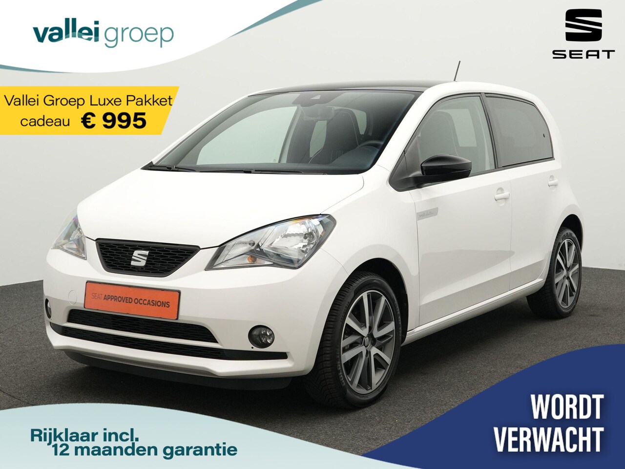 Seat Mii Electric - electric Plus 83 pk | Stoelverwarming | Verwarmbare voorruit | Climatronic - AutoWereld.nl